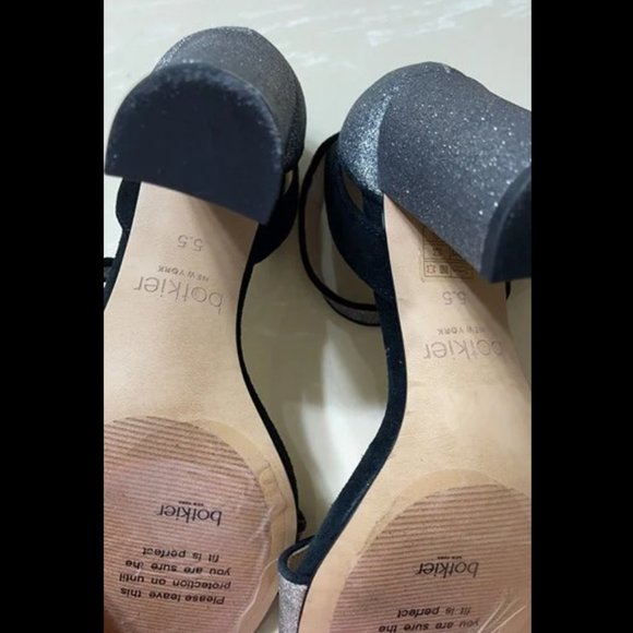 Botkier Silver Women's Heeled Sandal US5.5 - Picture 5 of 5